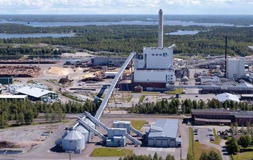 Самая мощная в мире электростанция, сжигающая биомассу (160 МВт тепловой энергии и 265МВт электроэнергии) Oy Alholmens Kraft, Пиетарсаари (Финляндия)