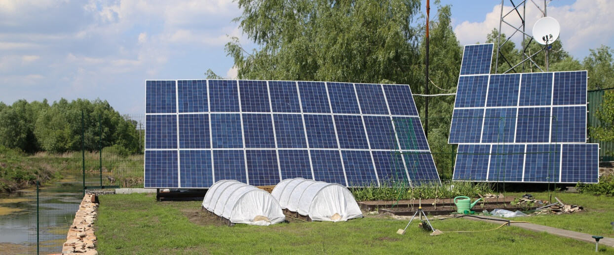 Privat Solar Power Plant (SPP) with capacity of 9,8 kW (Boryspilsky District, Kyiv Region)