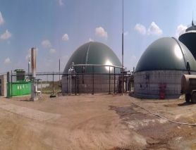 1.5 MW cogeneration unit at a biogas station in Donetsk region