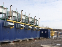 Engineering complex with installed system of biogas in Ukraine collection from SDW landfill for production of electricity (Obukhiv district, Kyiv region)