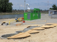 Engineering complex with installed system of biogas collection from SDW landfill for electricity production with capacity of 1063 kW (Borispil district, Kyiv region)